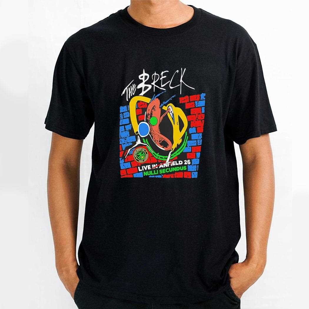 The Breck Live In Anfield 26 Nulli Secundus Tee The Breck Live In Anfield 26 Nulli Secundus Tee