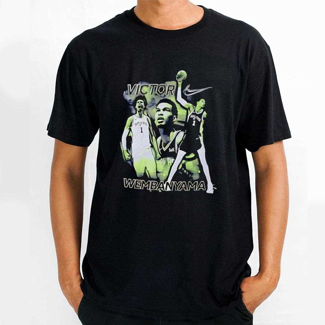 Victor Wembanyama San Antonio Spurs Graphic Tee