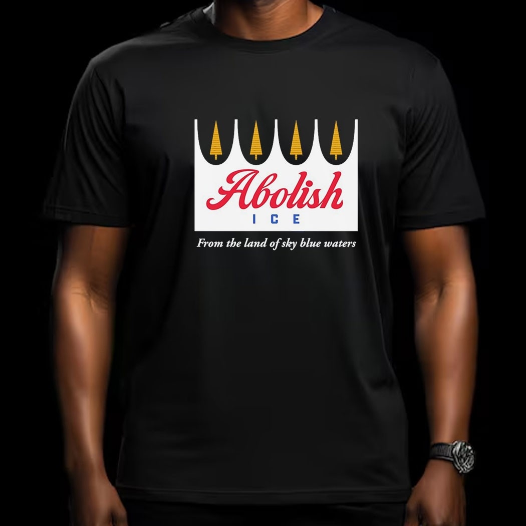 Abolish Ice From The Land Of Sky Blue Waters Tee