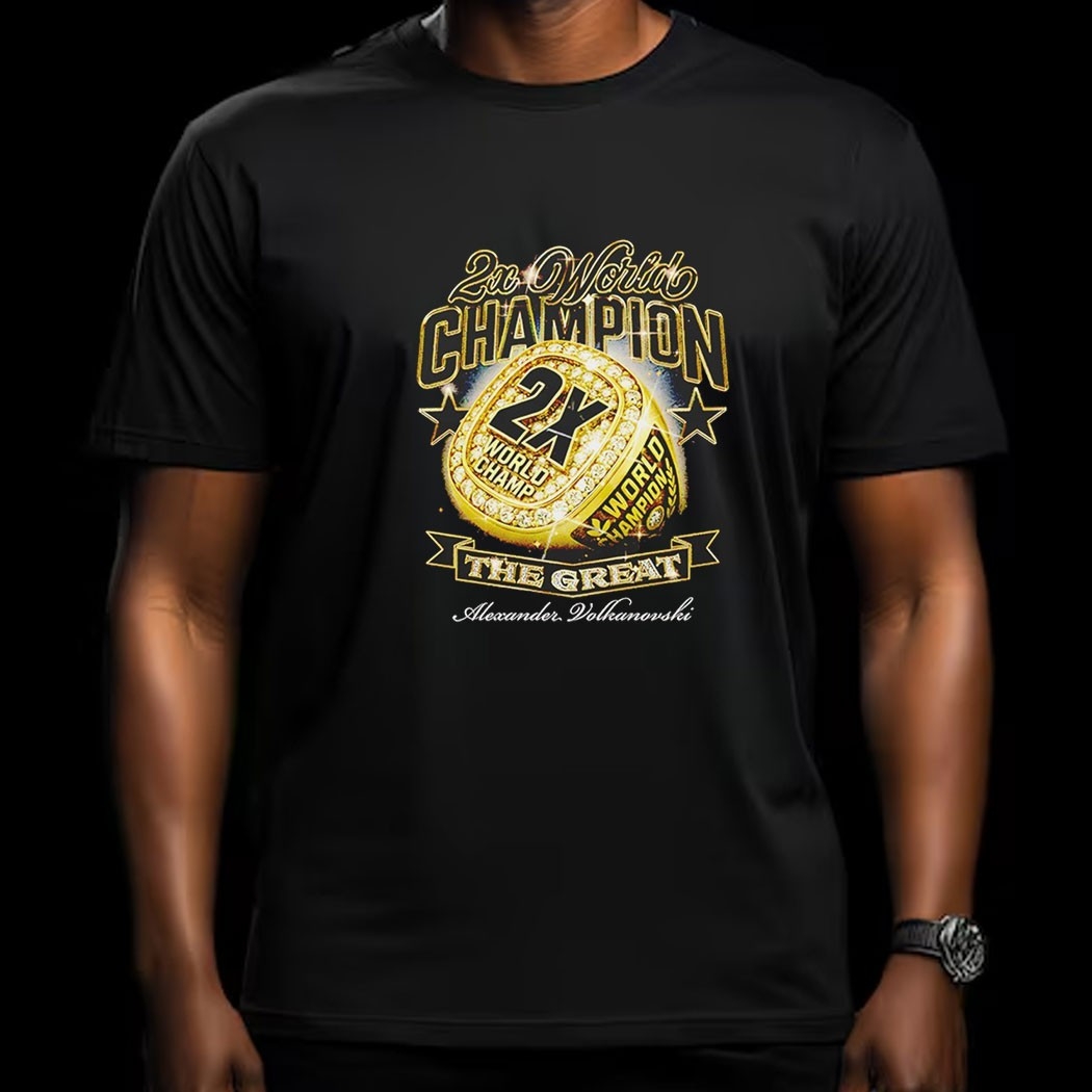 Alexander Volkanovski 2x World Champion The Great Tee