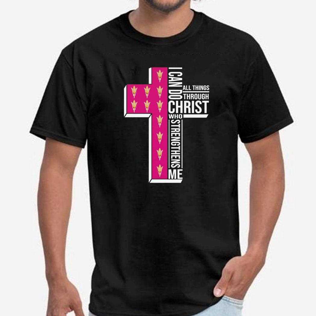 Arizona State Sun Devils I Can Do All Things Through Christ Who Strengthens Me Tee