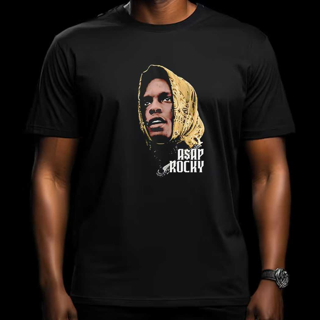 Asap Rocky Headscarf Graphic Tee