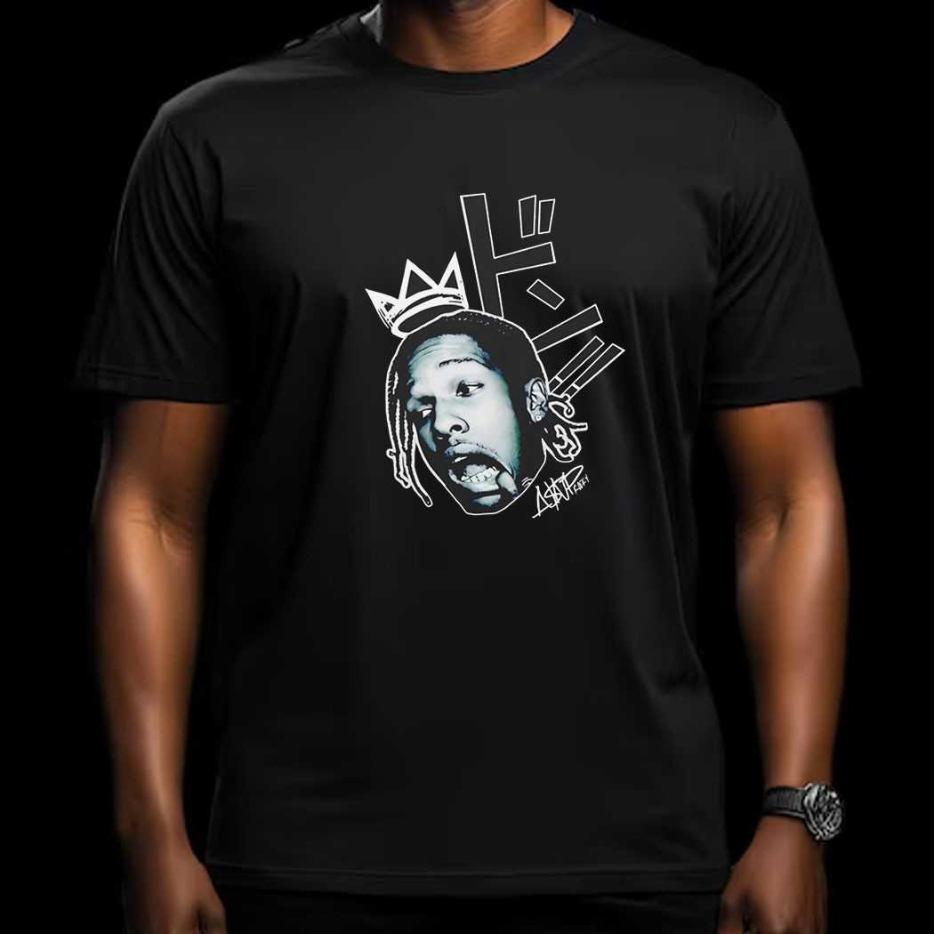 Asap Rocky Vi Big Head Graphic Tee