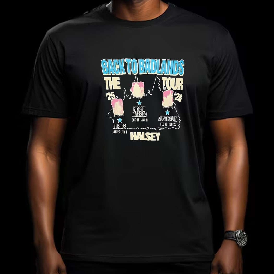 Back To Badlands The Tour Halsey Tee