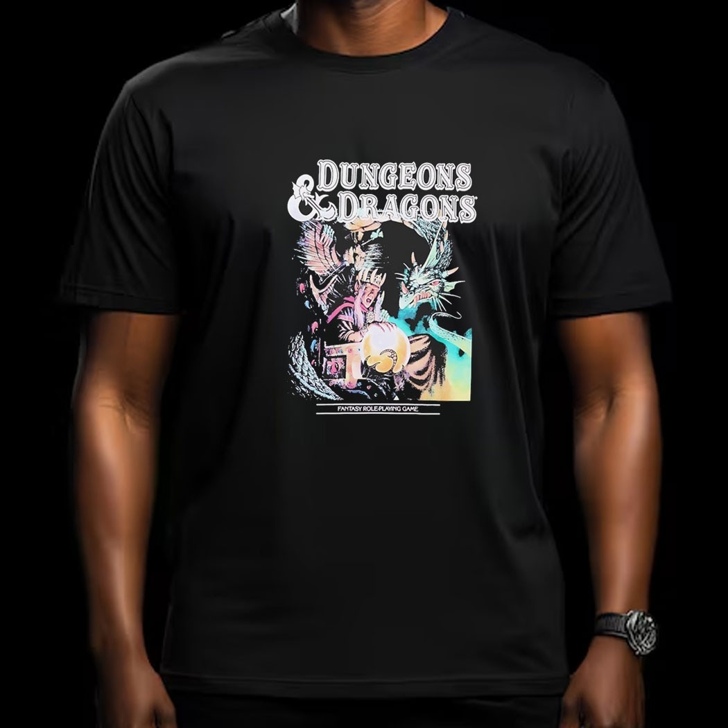Dungeons And Dragons Fantasy Role Playing Game Tee