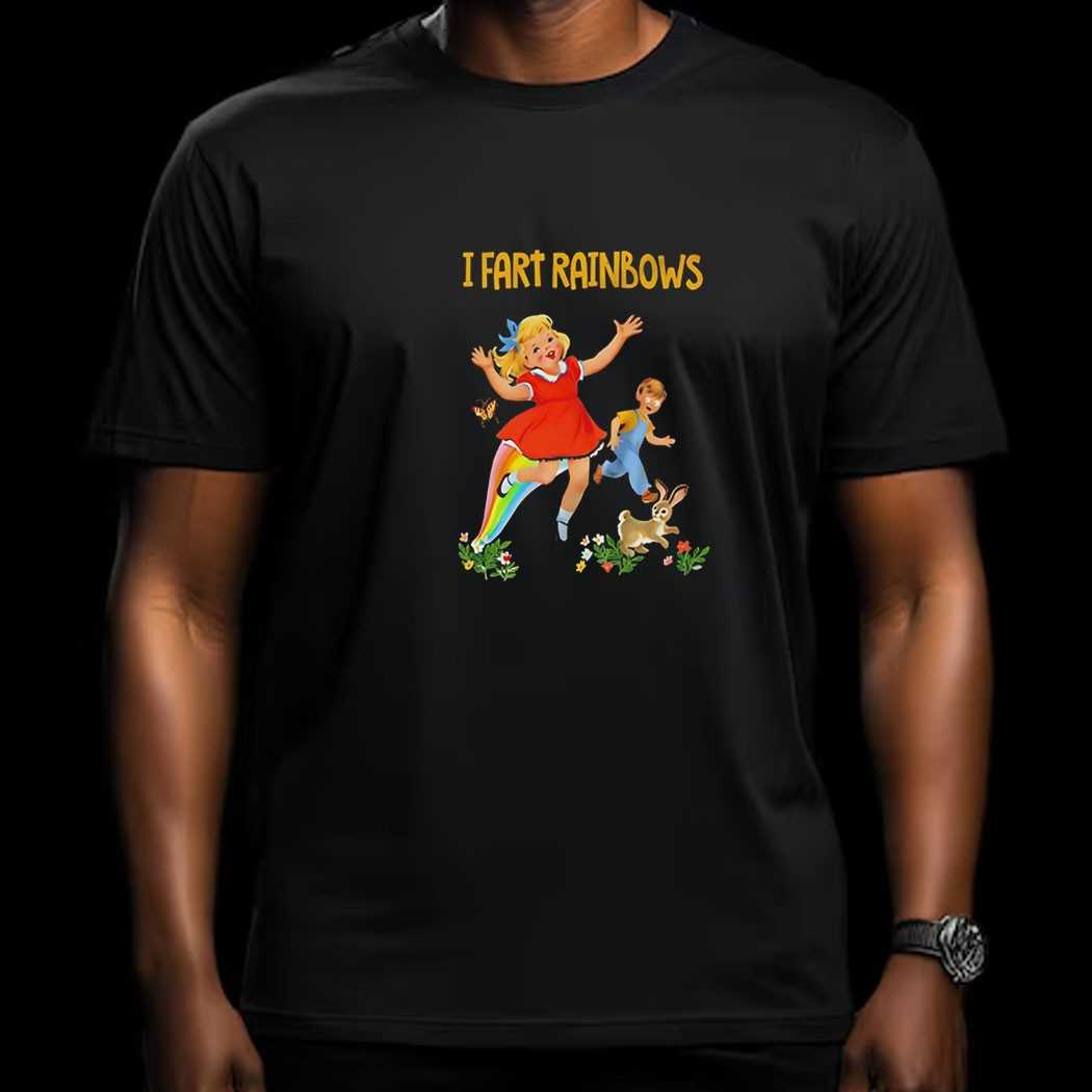 I Fart Rainbows Vintage Tee
