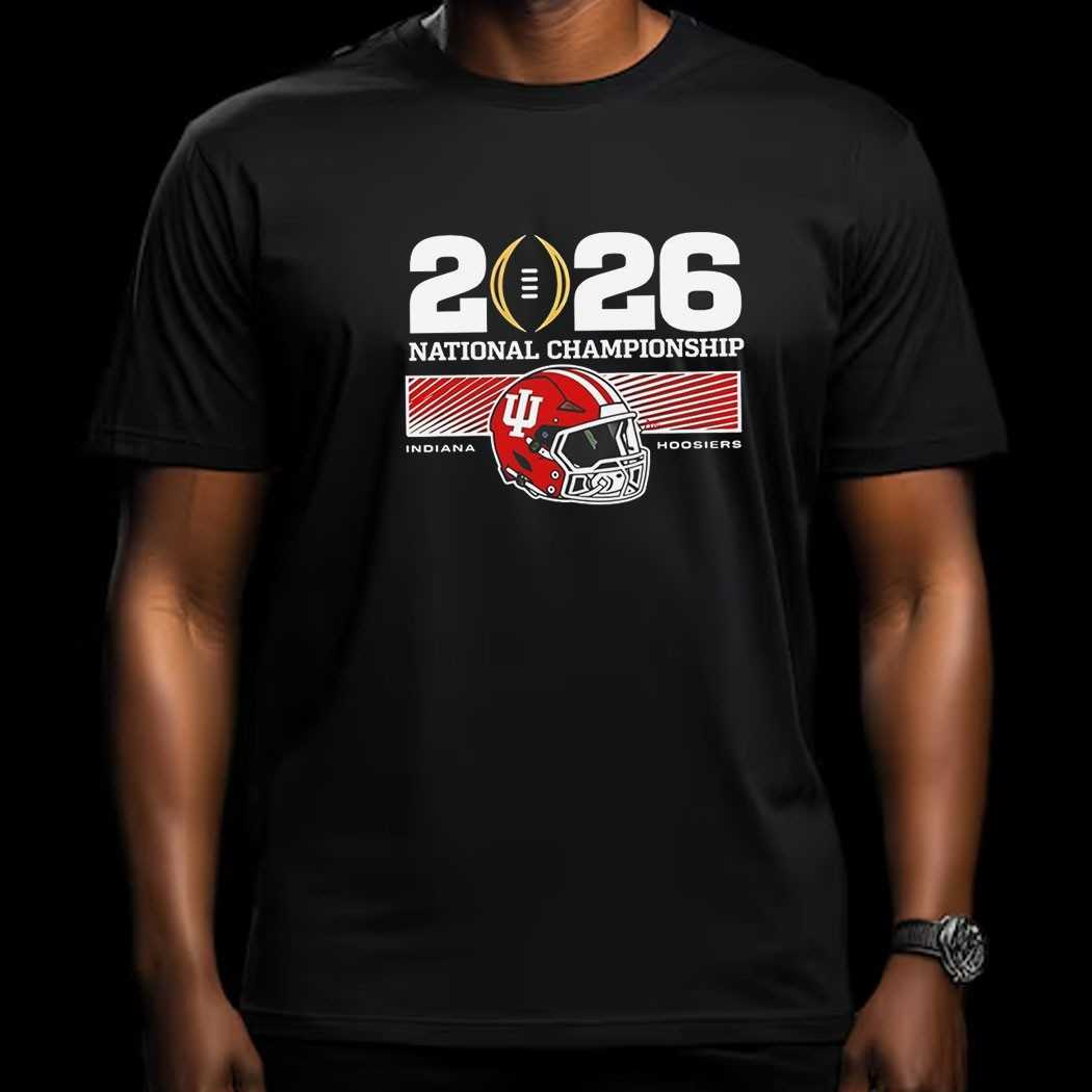 Indiana Hoosiers 2026 National Championship College Football Playoff Tee