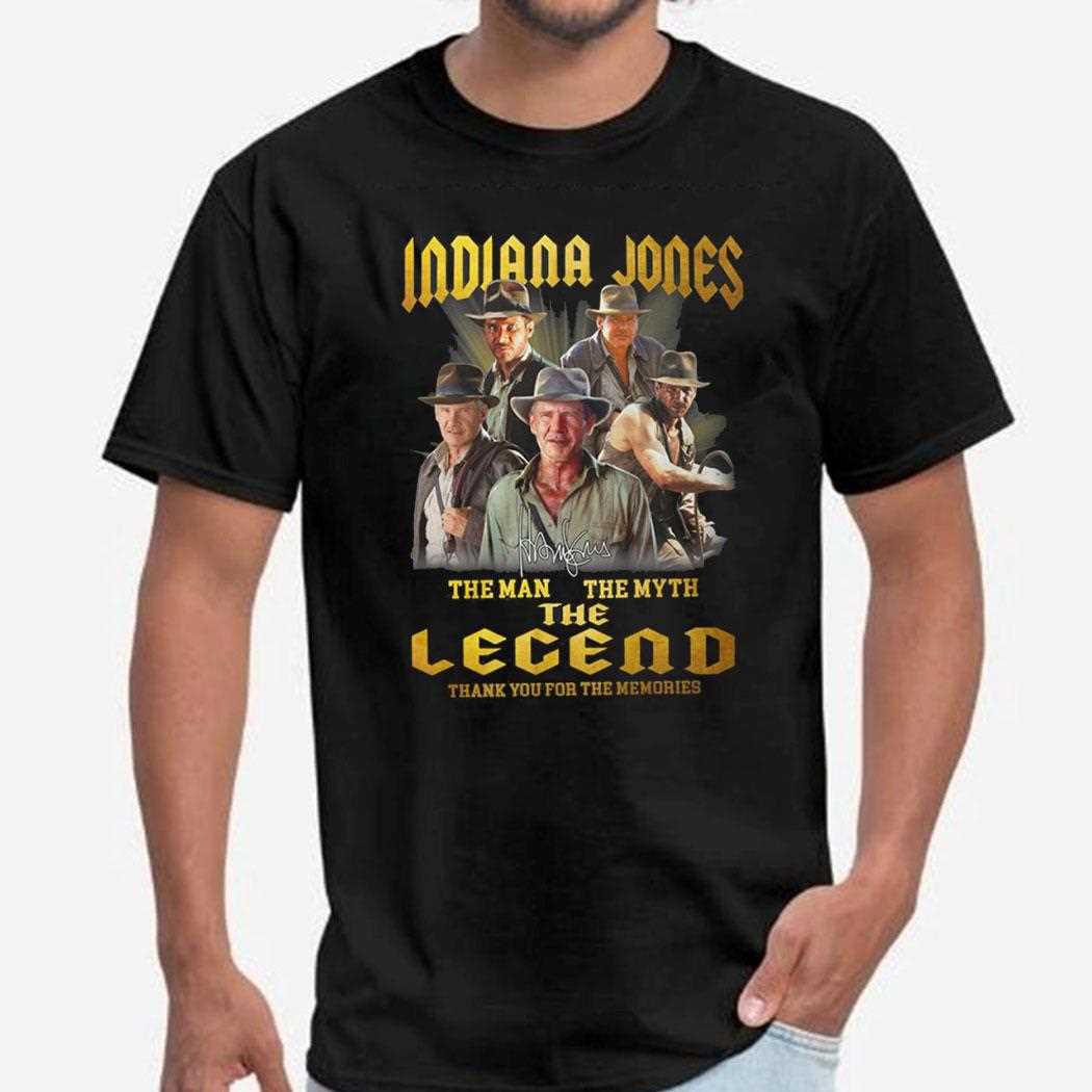 Indiana Jones Thank You For The Memories Tee