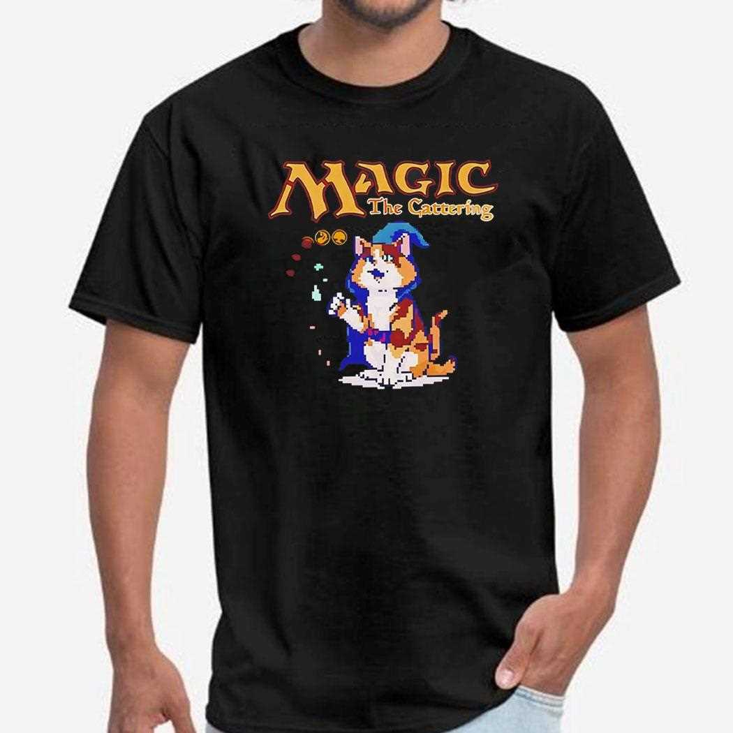 Magic The Cattering Magic The Gathering Tee