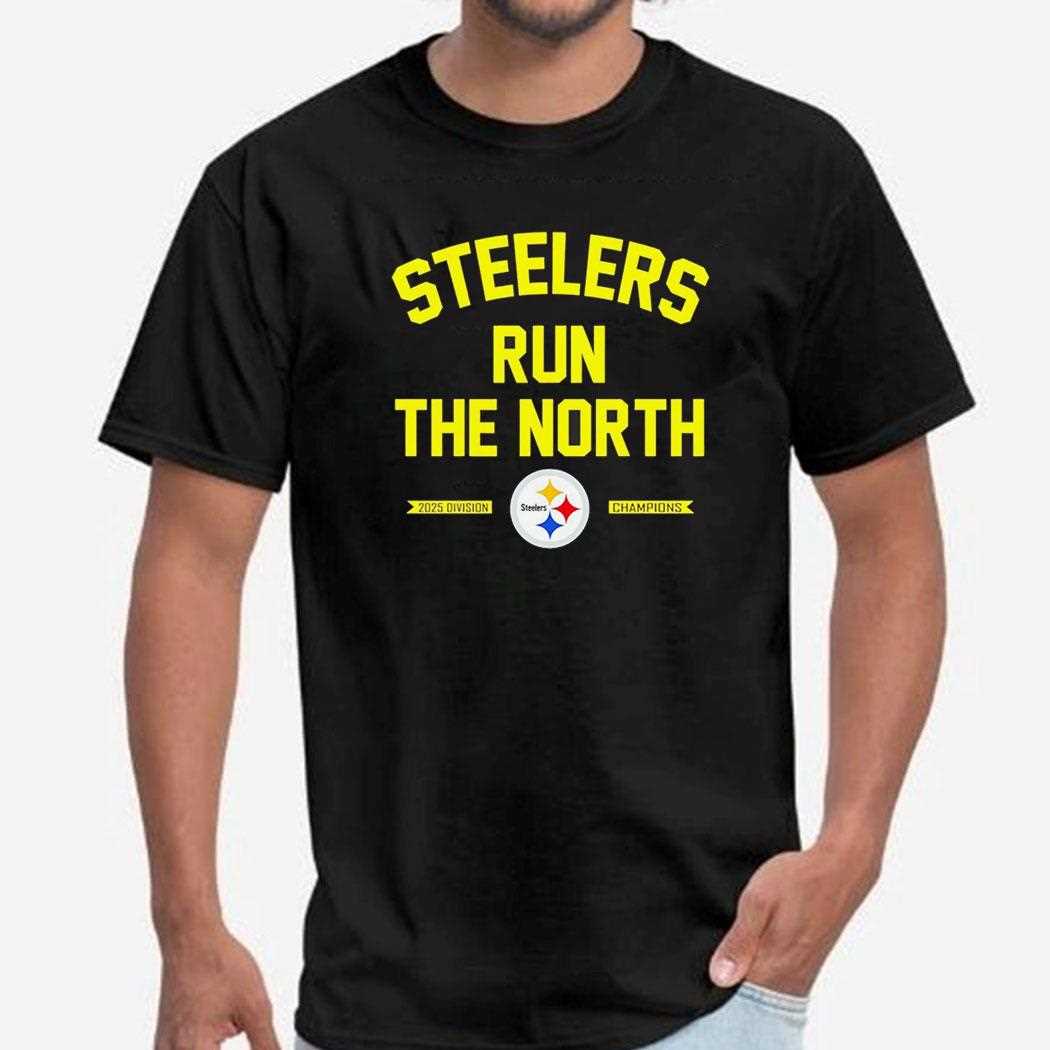 Steelers Run The North 2025 Tee