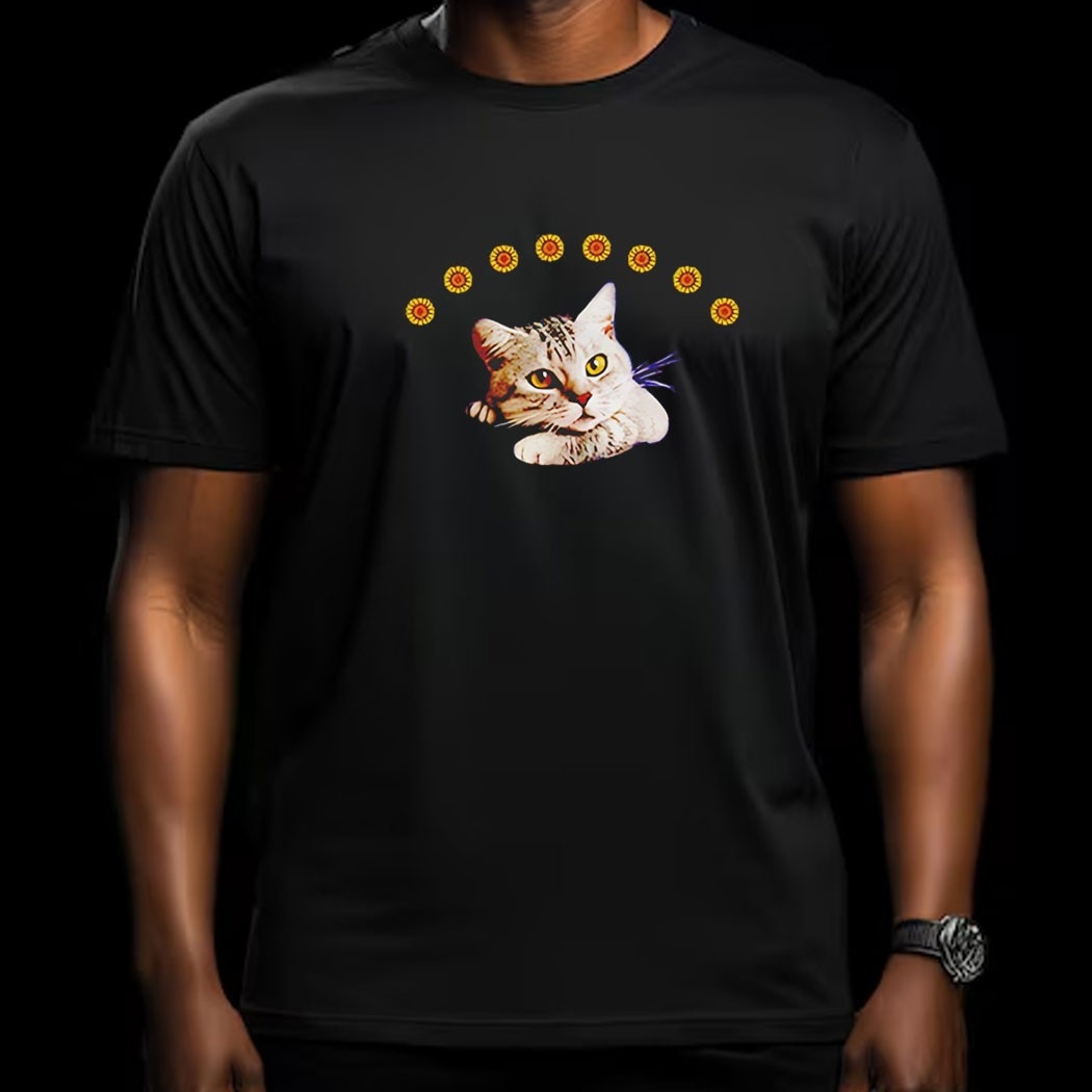 Sunflower Cat Tee