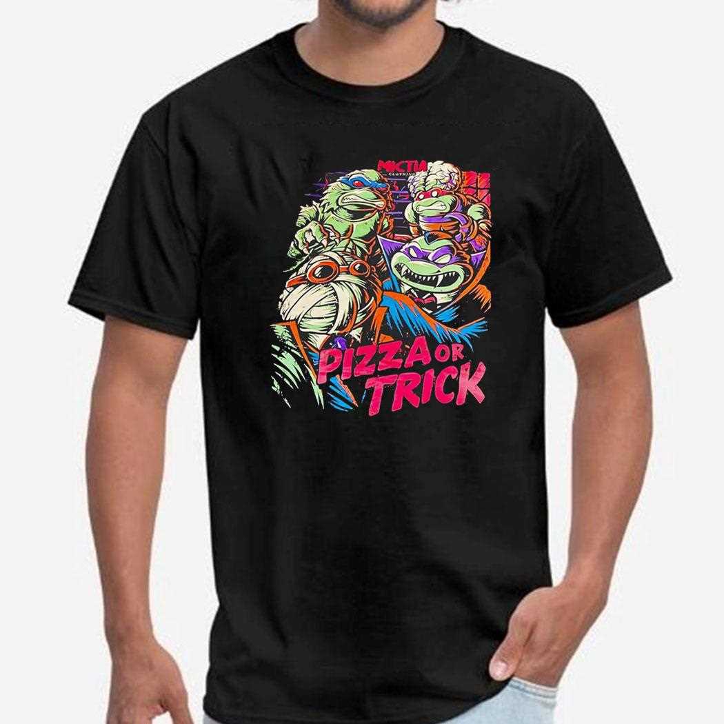 Teenage Mutant Ninja Turtles Pizza Or Trick Tee