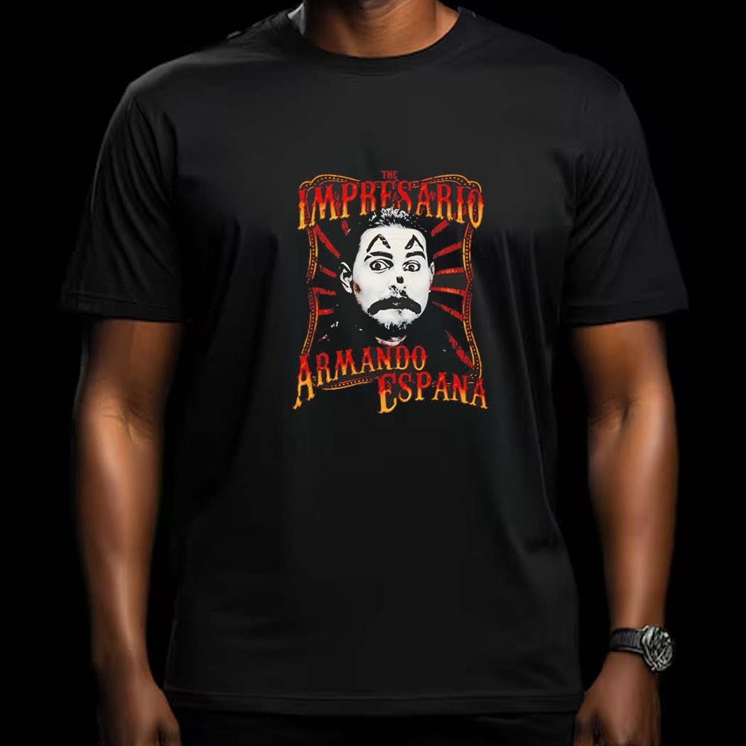 The Impresario Armando Espana The Impresario Clown Face Tee
