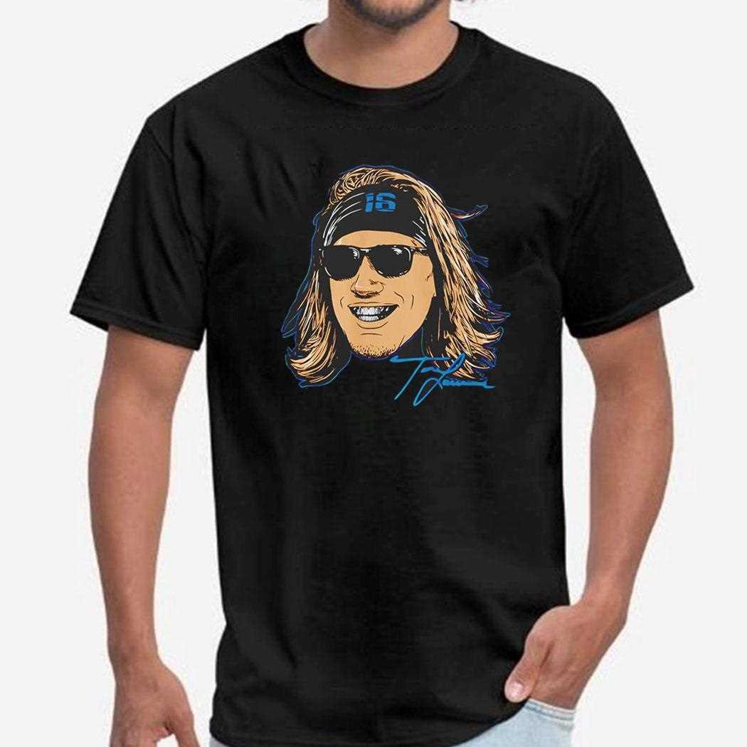 Trevor Lawrence Jacksonville Jaguars Grill Swag Head Tee