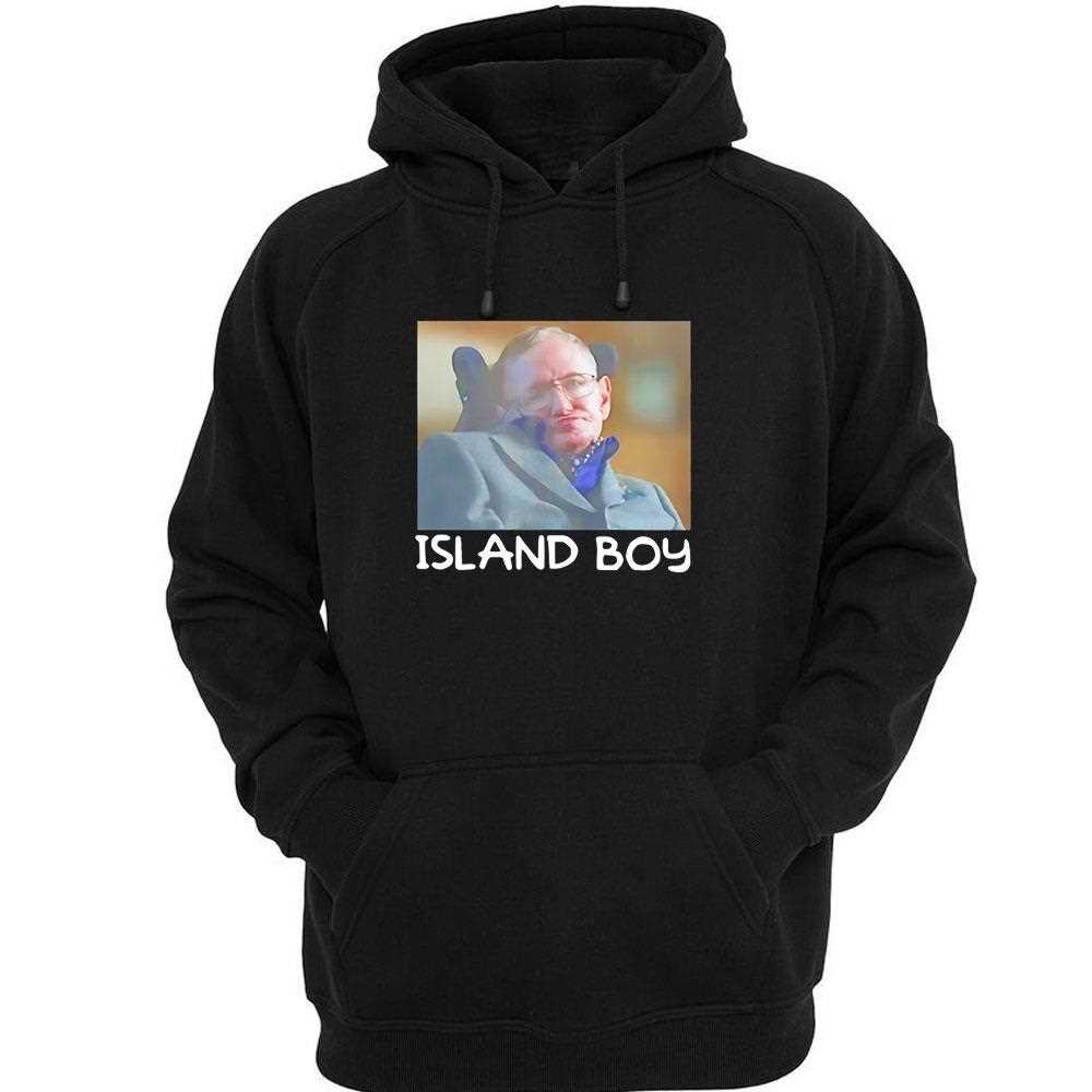Stephen Hawking Island Boy Tee Stephen Hawking Island Boy Tee
