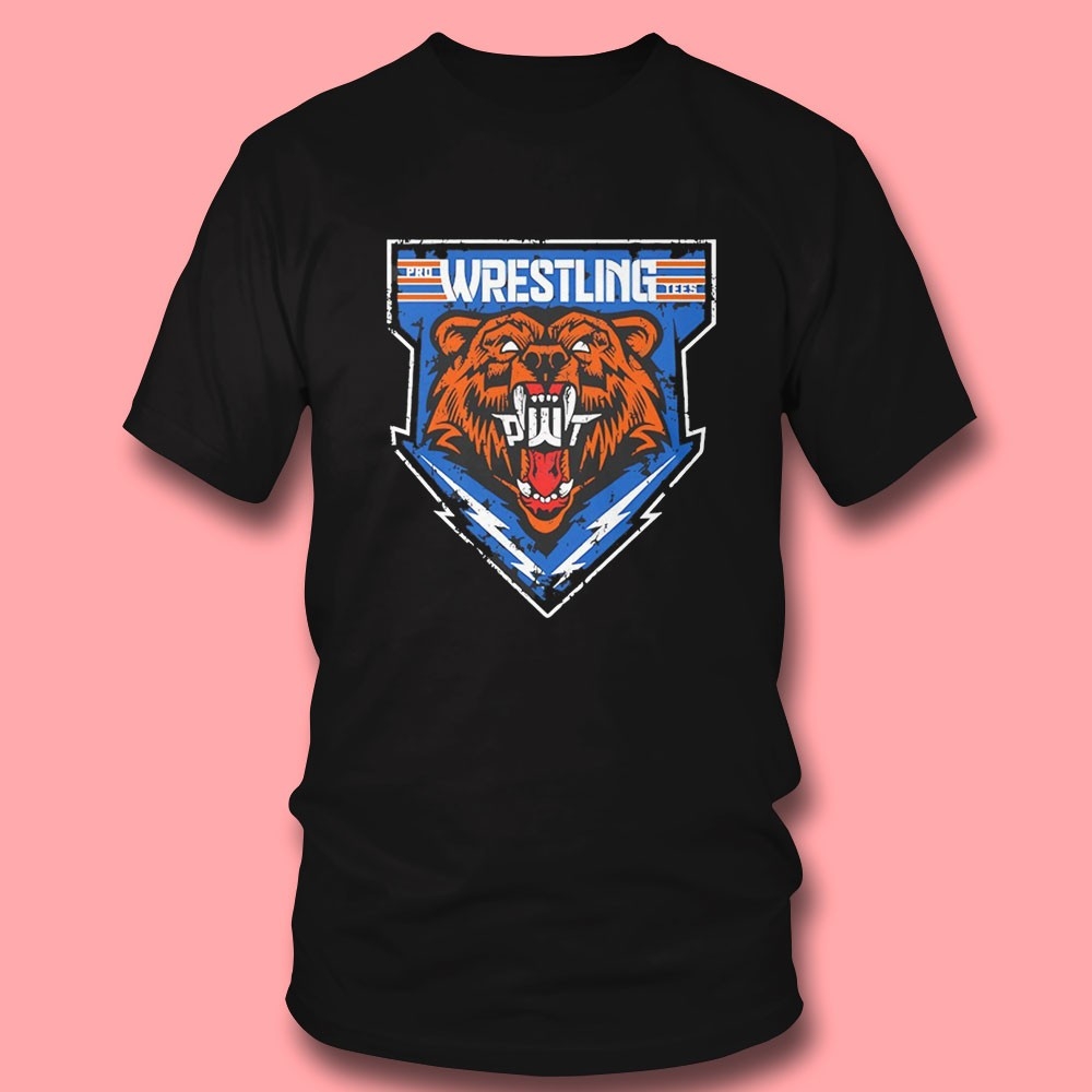 Bear Down Pro Wrestling Tee