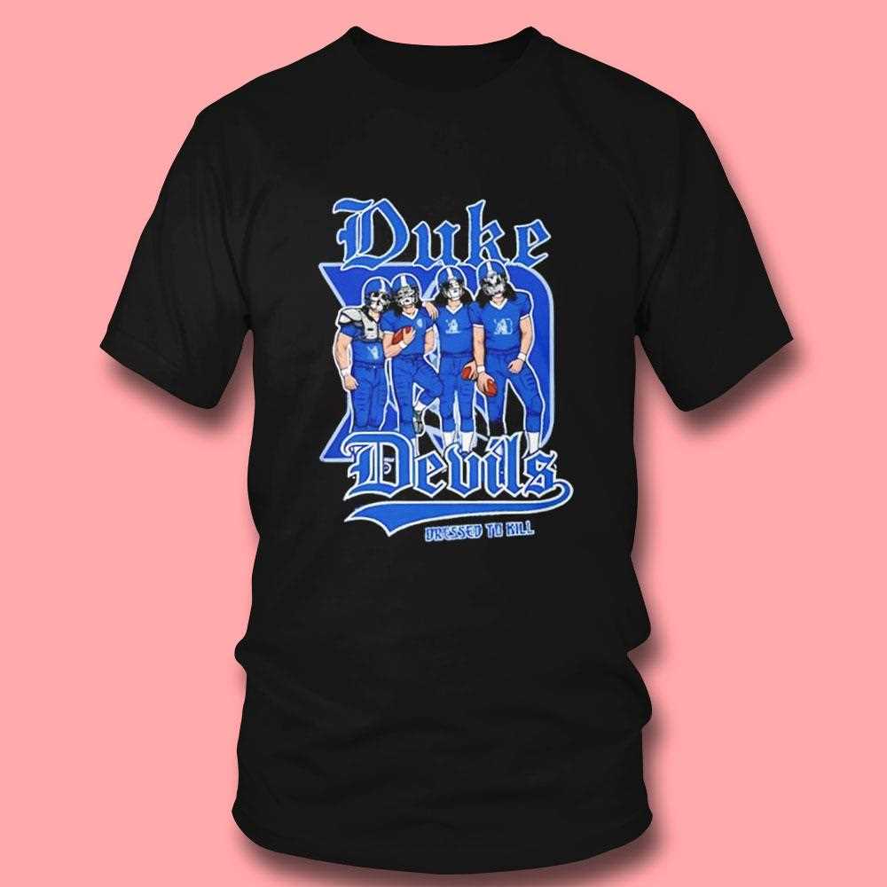Duke Blue Devils X Dressed To Kill Tee Duke Blue Devils X Dressed To Kill Tee