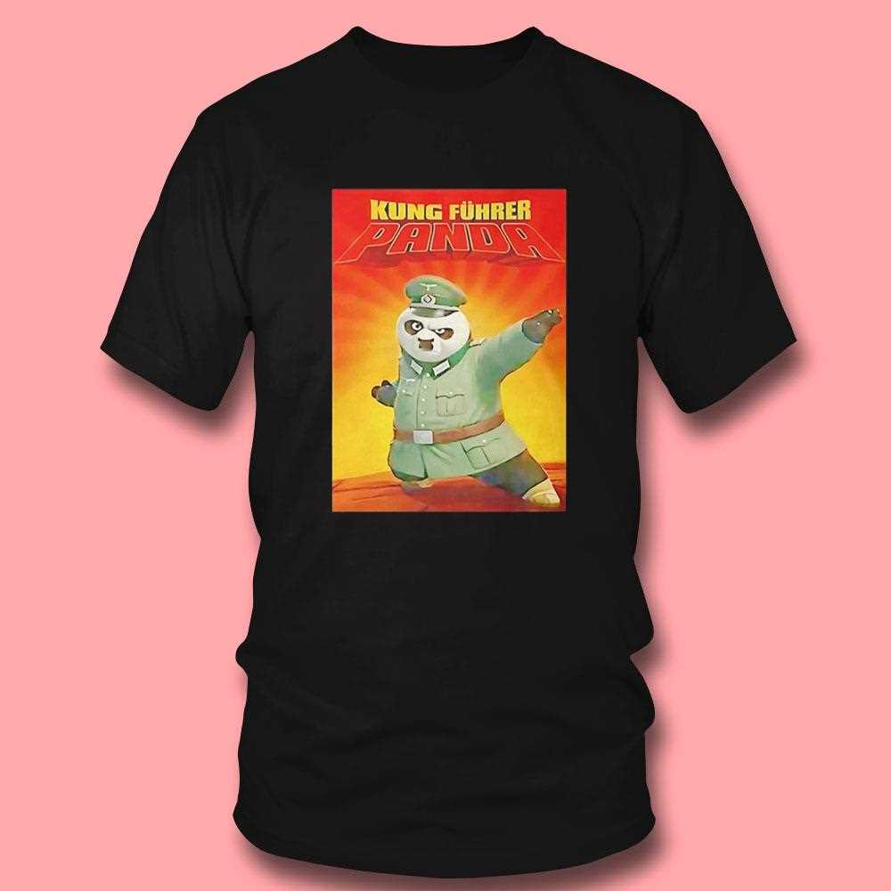 Kung Fuhrer Panda Tee Kung Fuhrer Panda Tee