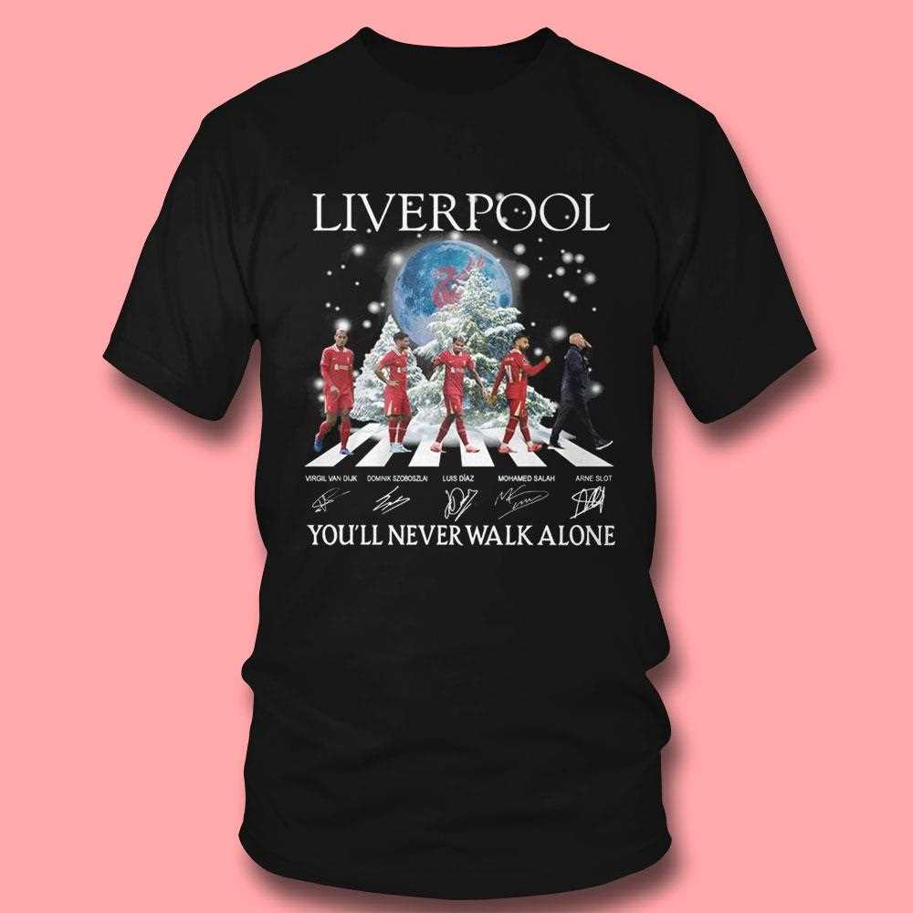 Liverpool You’ll Never Walk Alone In Christmas 2024 Tee Liverpool You’ll Never Walk Alone In Christmas 2024 Tee