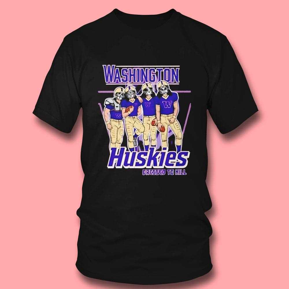 Washington Huskies X Dressed To Kill Tee Washington Huskies X Dressed To Kill Tee