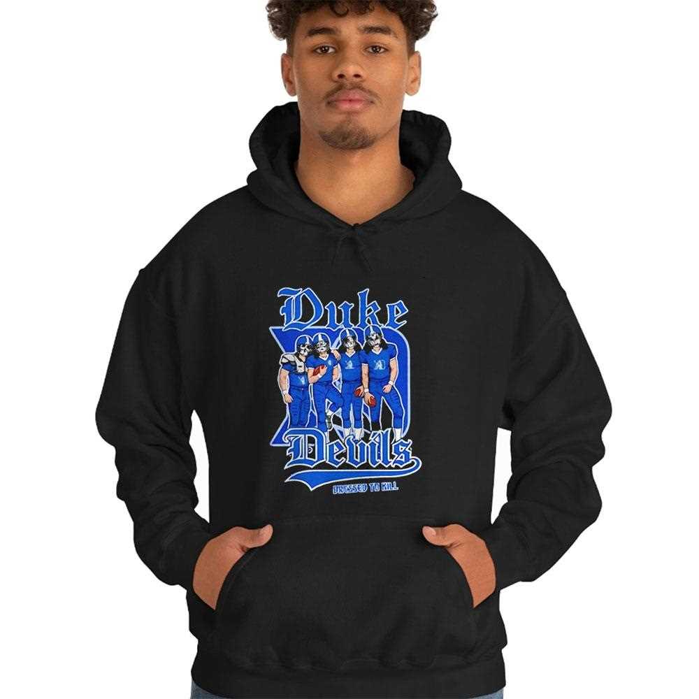 Duke Blue Devils X Dressed To Kill Tee Duke Blue Devils X Dressed To Kill Tee