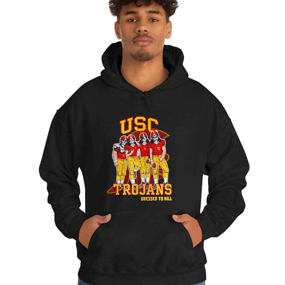 Usc Trojans X Dressed To Kill Tee Usc Trojans X Dressed To Kill Tee