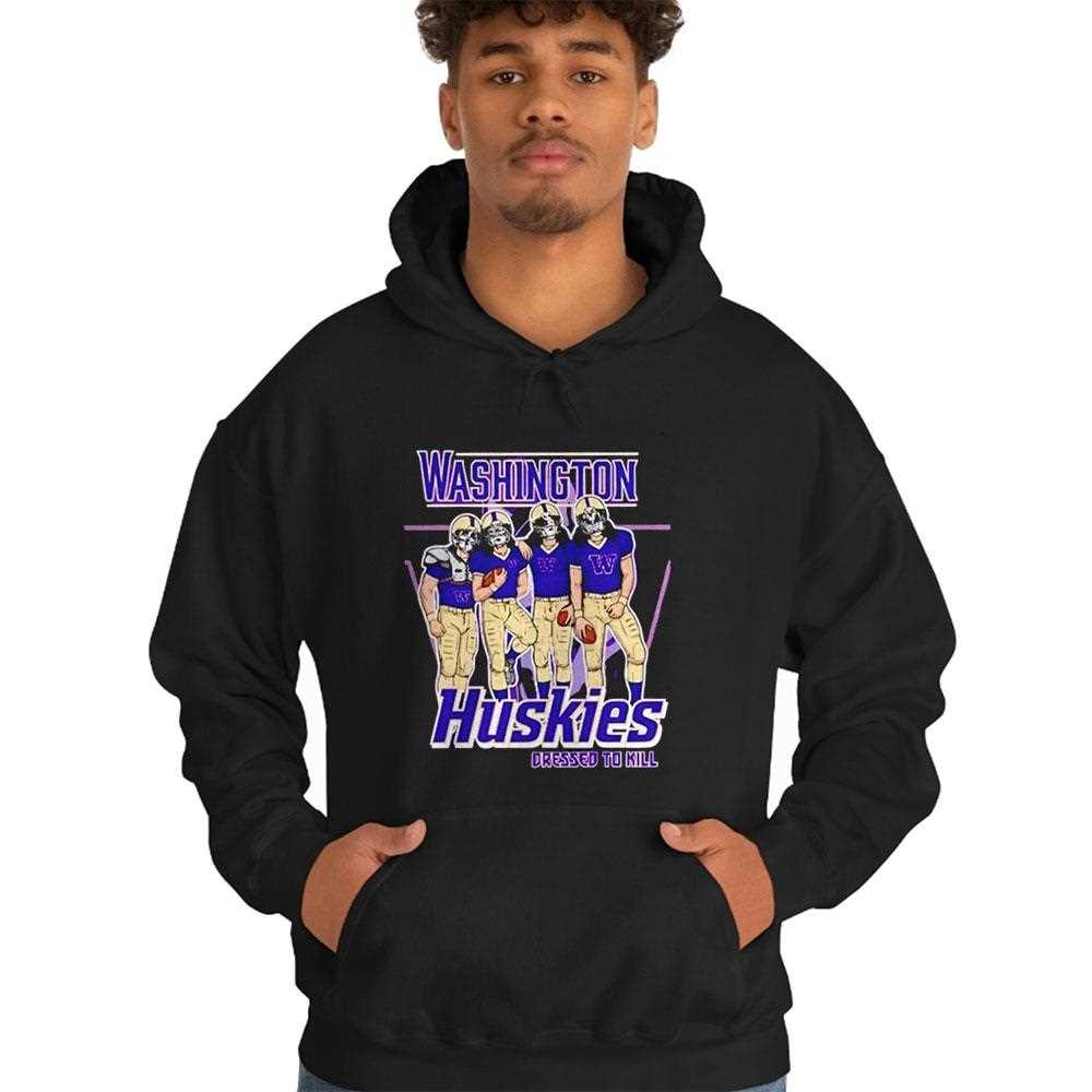 Washington Huskies X Dressed To Kill Tee Washington Huskies X Dressed To Kill Tee