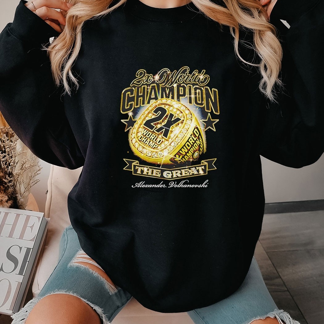 Alexander Volkanovski 2x World Champion The Great Tee Alexander Volkanovski 2x World Champion The Great Tee