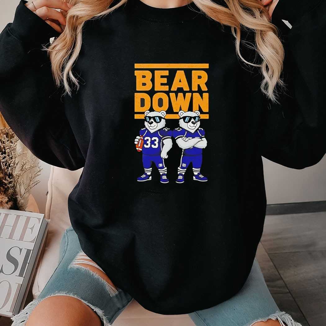 Bear Down Chicago Bears Nfl Football Tee