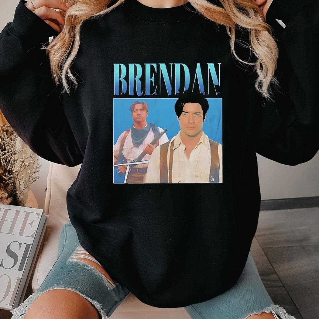 Brendan Fraser Rick Oconnell The Mummy Tee Brendan Fraser Rick Oconnell The Mummy Tee