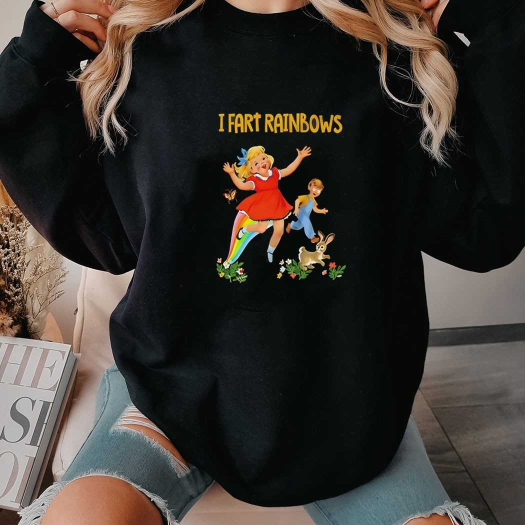 I Fart Rainbows Vintage Tee