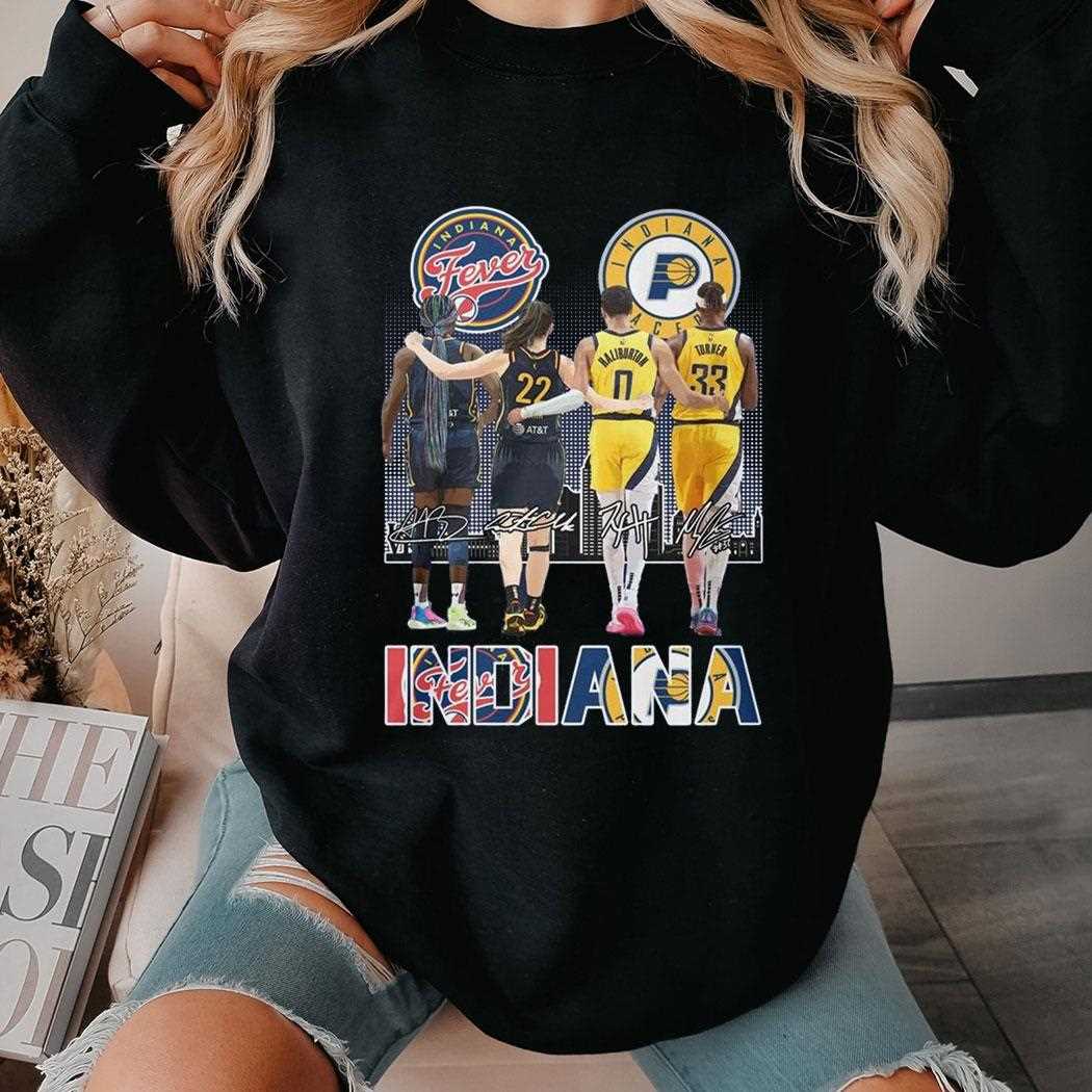 Indiana Pacers Men’s Team Indiana Fever Women’s Team Basketball Tee Indiana Pacers Men’s Team Indiana Fever Women’s Team Basketball Tee