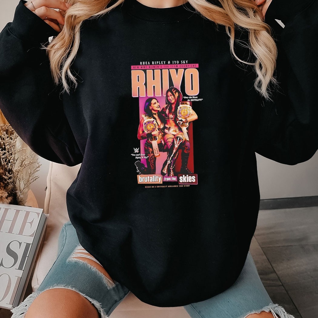 Rhea Ripley And Iyo Sky Rhea Brutality From The Skies Tee