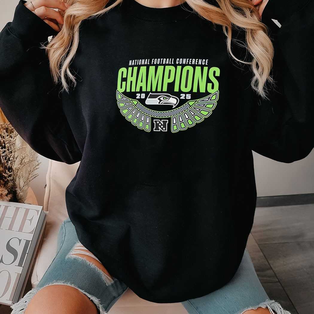 Seattle Seahawks 2025 Nfc Champions Hometown Tee
