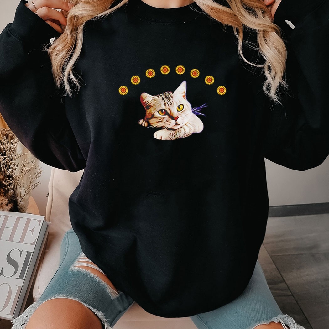 Sunflower Cat Tee