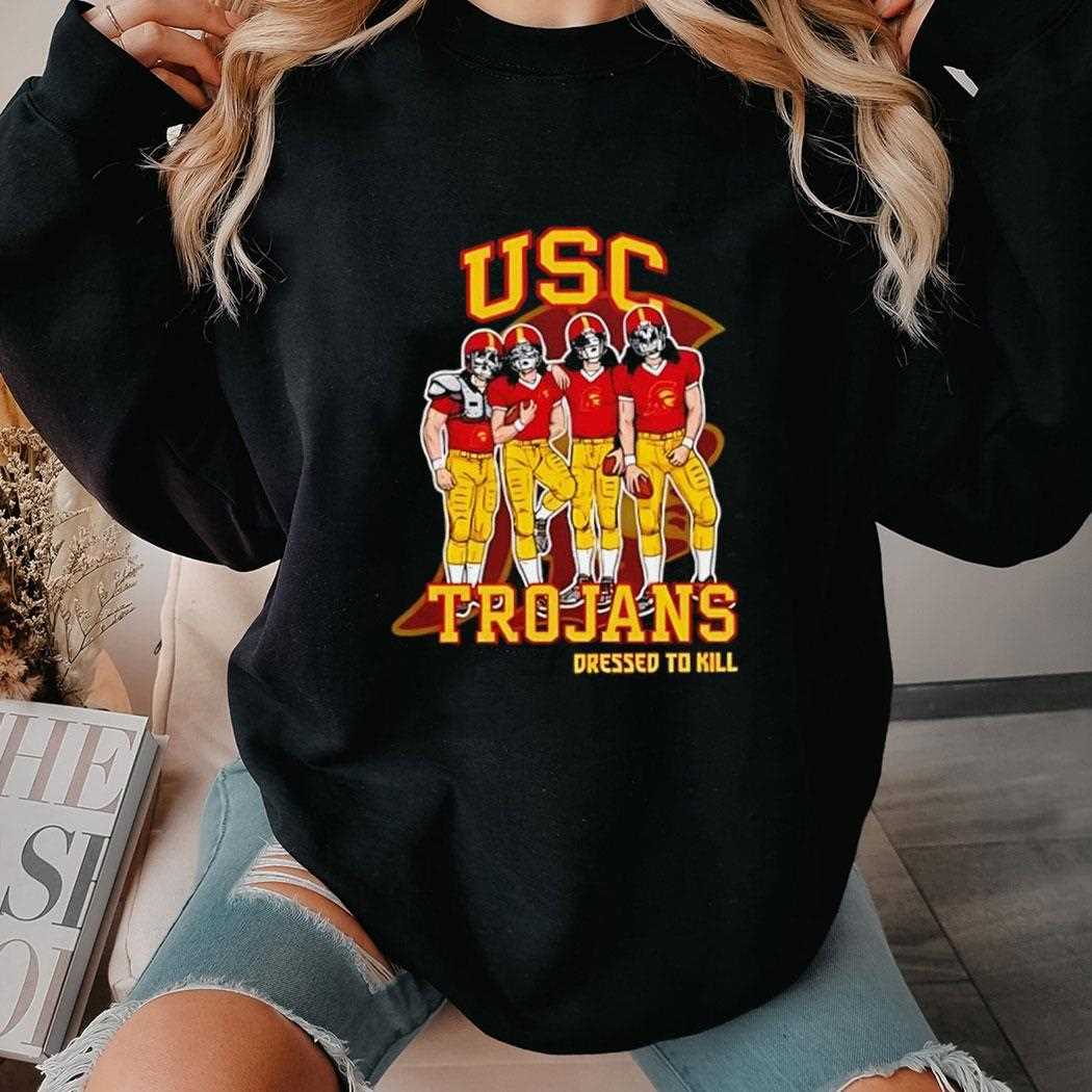 Usc Trojans X Dressed To Kill Tee Usc Trojans X Dressed To Kill Tee
