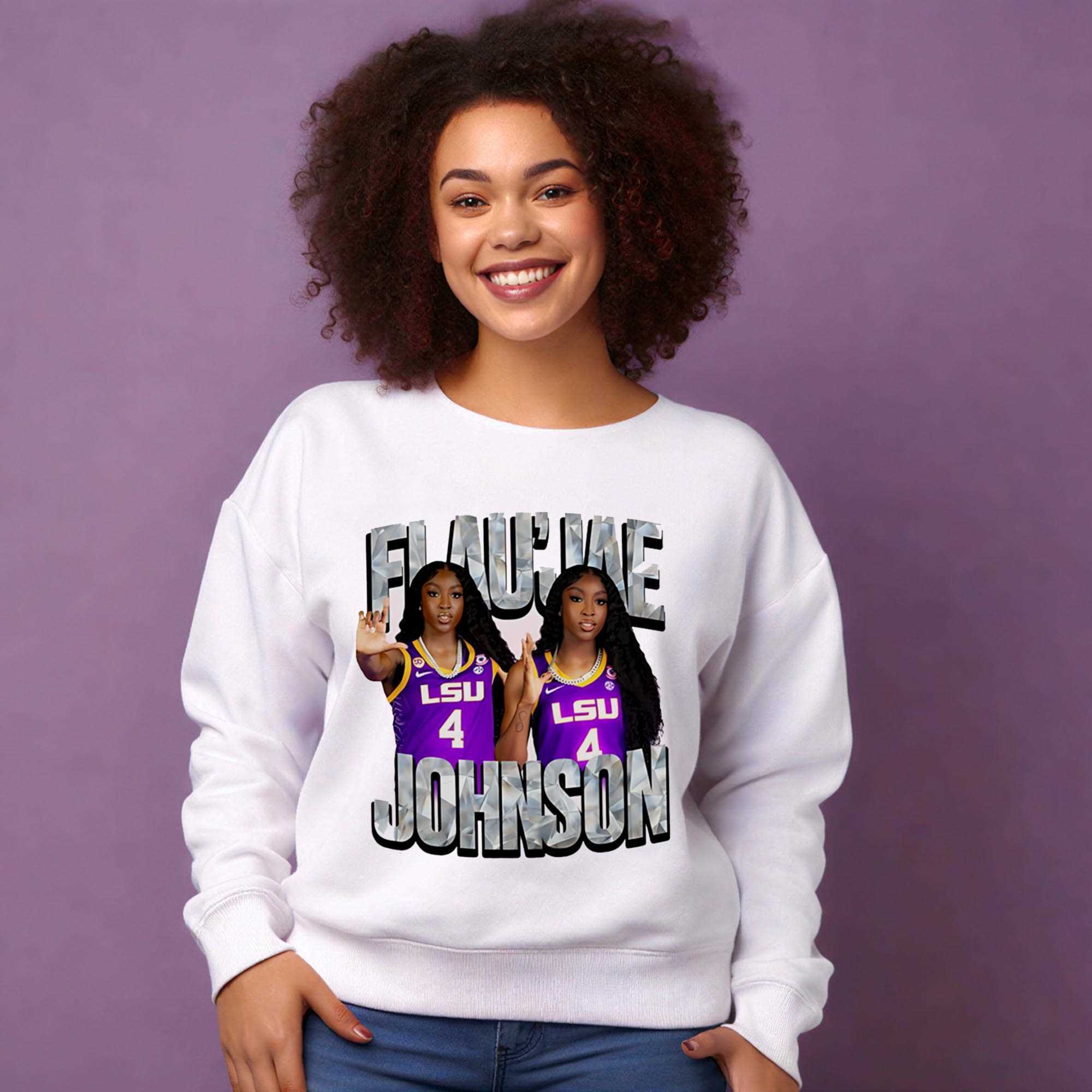 Flaujae Johnson Lsu Tigers Tee