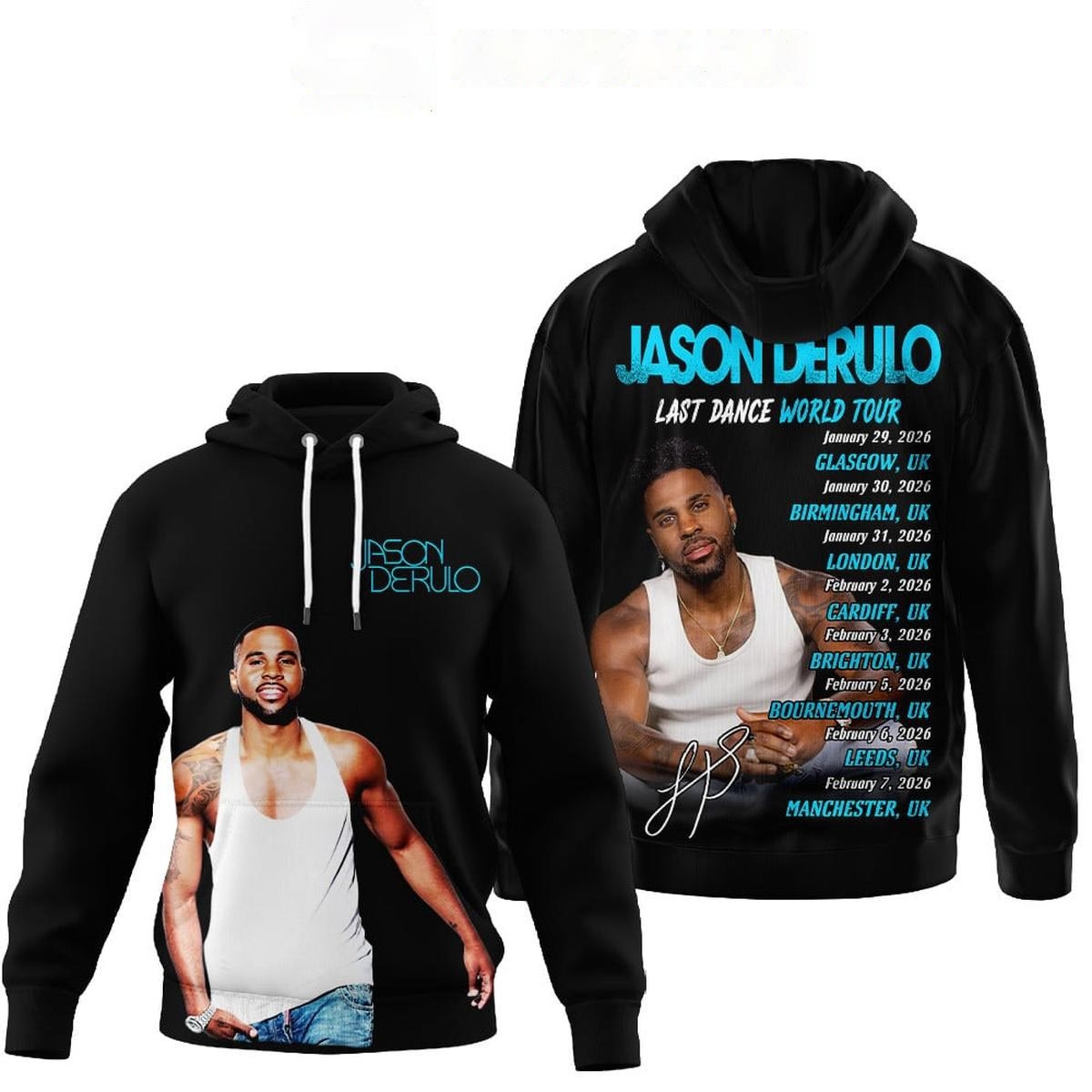 Jason Derulo Last Dance World Tour Tee Hoodie