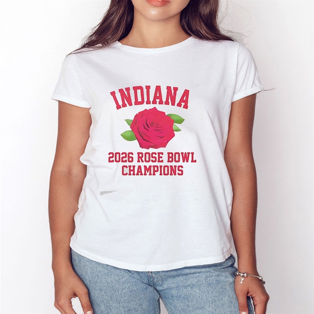 2026 Rose Bowl Champions Indiana Hoosiers Tee