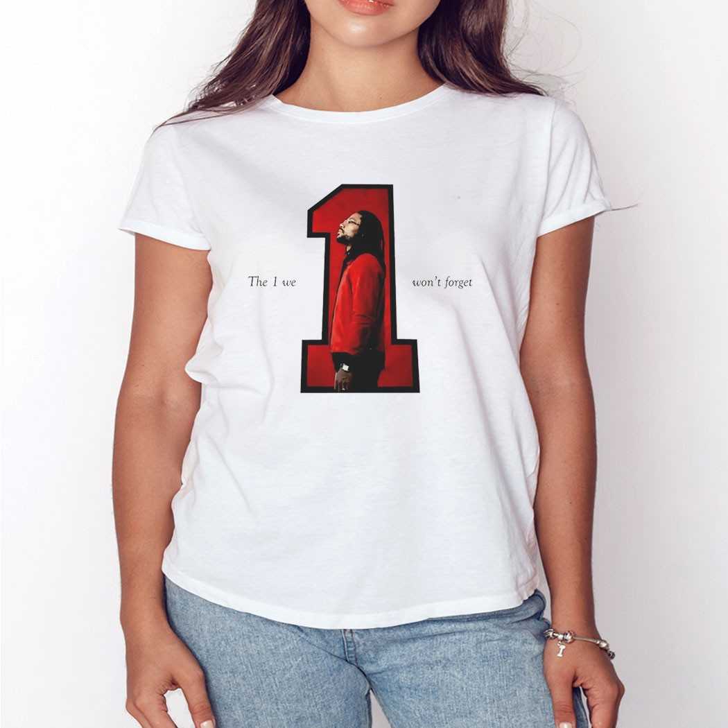 Derrick Rose The 1 We Wont Forget Tee