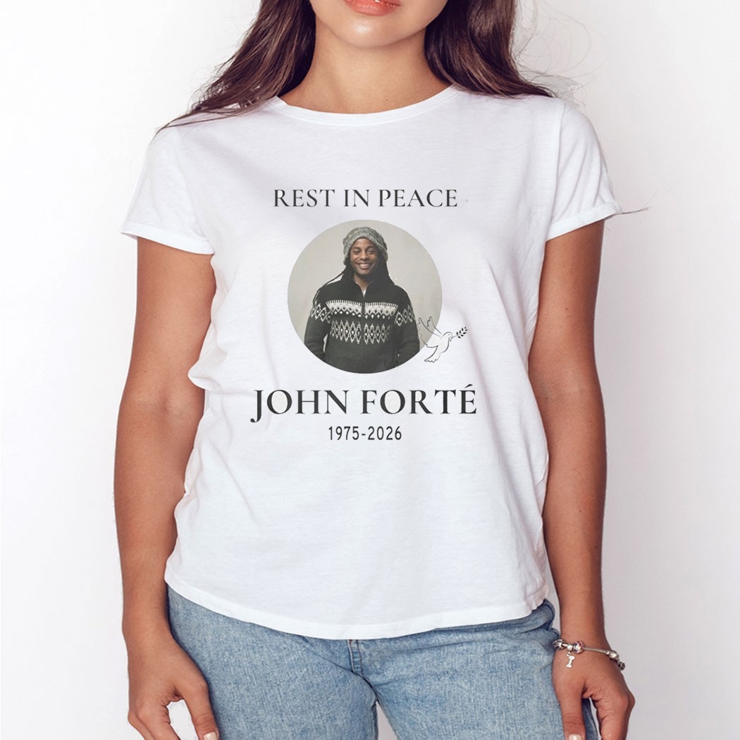 Rest In Peace John Forte 1975-2026 Tee