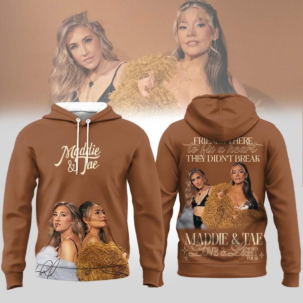 Maddie Tae Love And Light Tour Tee Hoodie