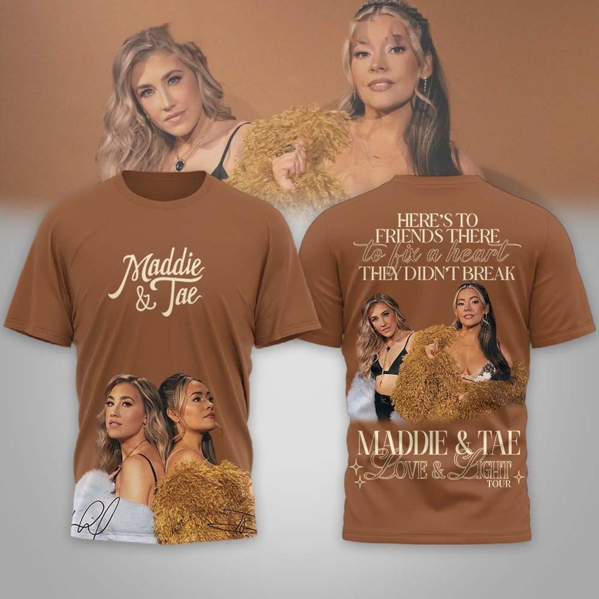 Maddie Tae Love And Light Tour Tee Hoodie