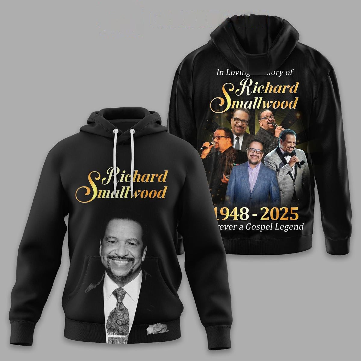 Richard Smallwood Forever A Gospel Legend 2025 Tee Hoodie