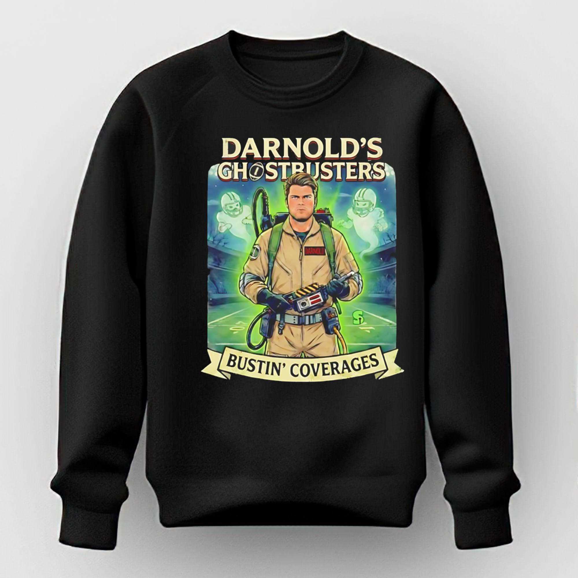 Sam Darnold Ghostbusters Bustin Coverages Tee