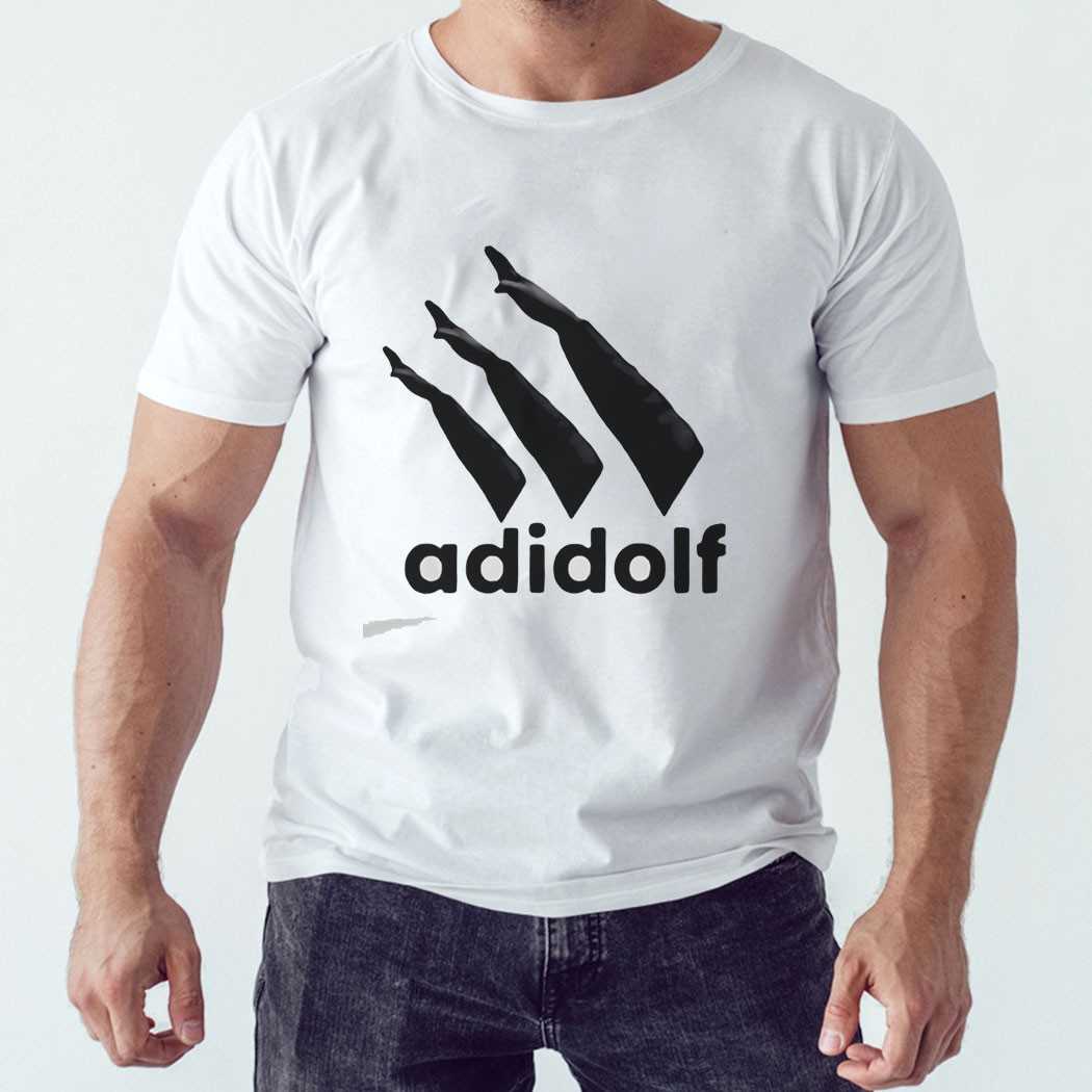 Adidolf Logo Parody Tee Adidolf Logo Parody Tee