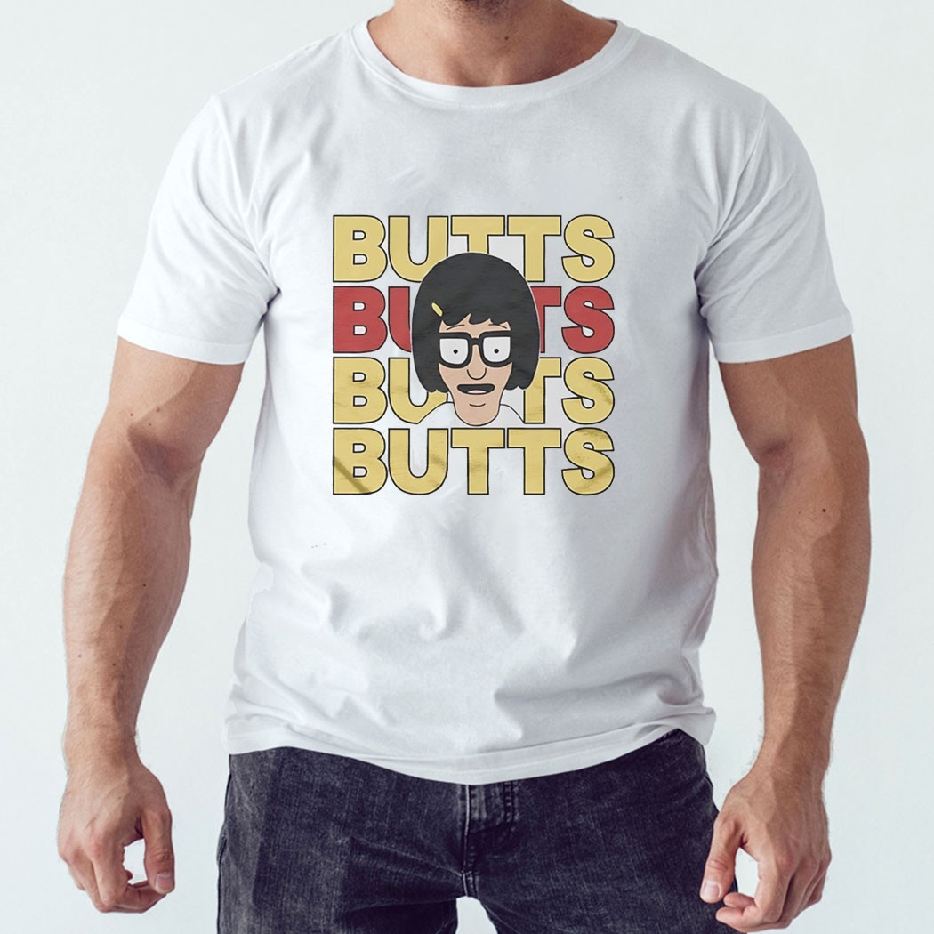 Bobs Burgers Tina Butts Repeat Tee