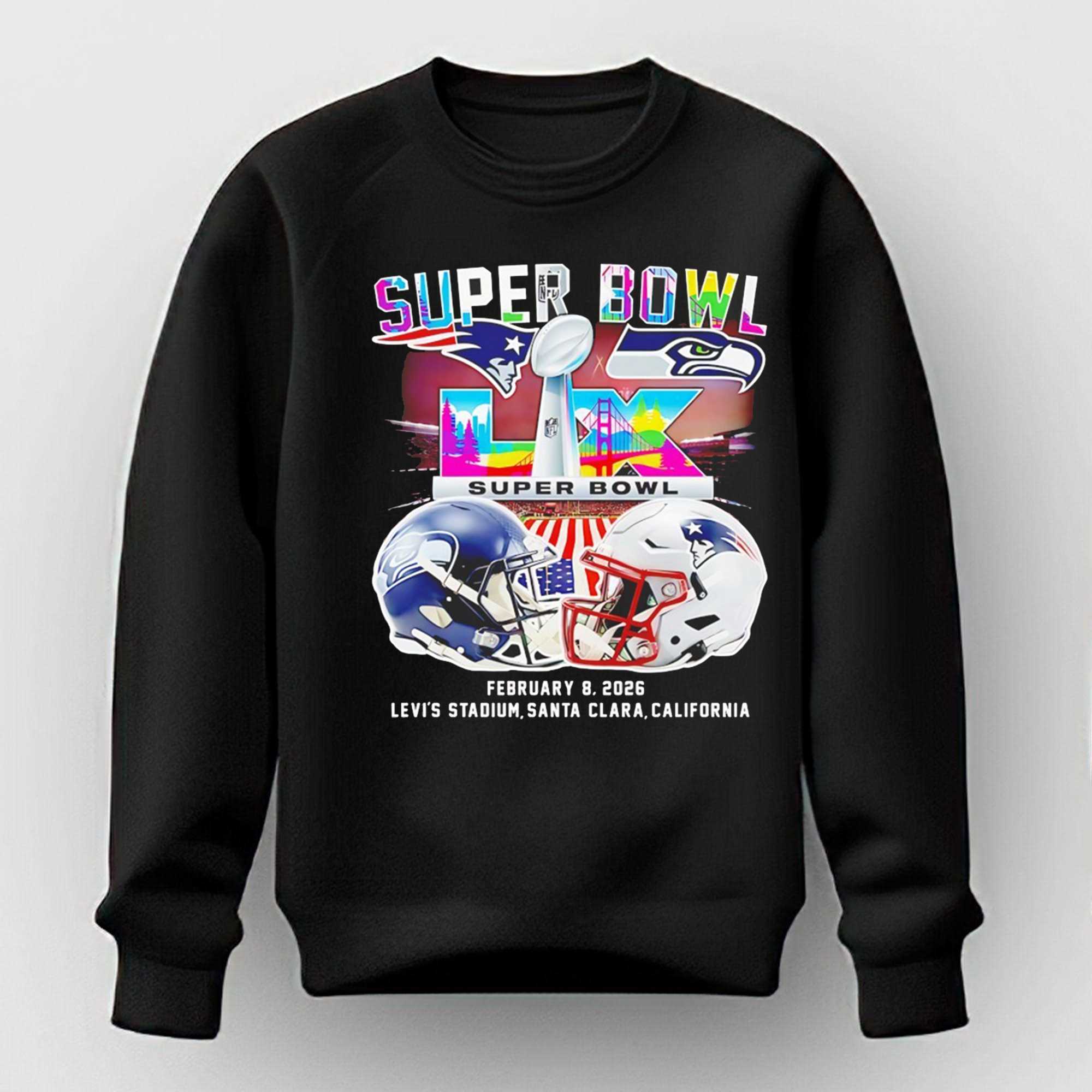 Super Bowl Super Bowl February 8 2026 Levis Stadium Santa Clara California Tee