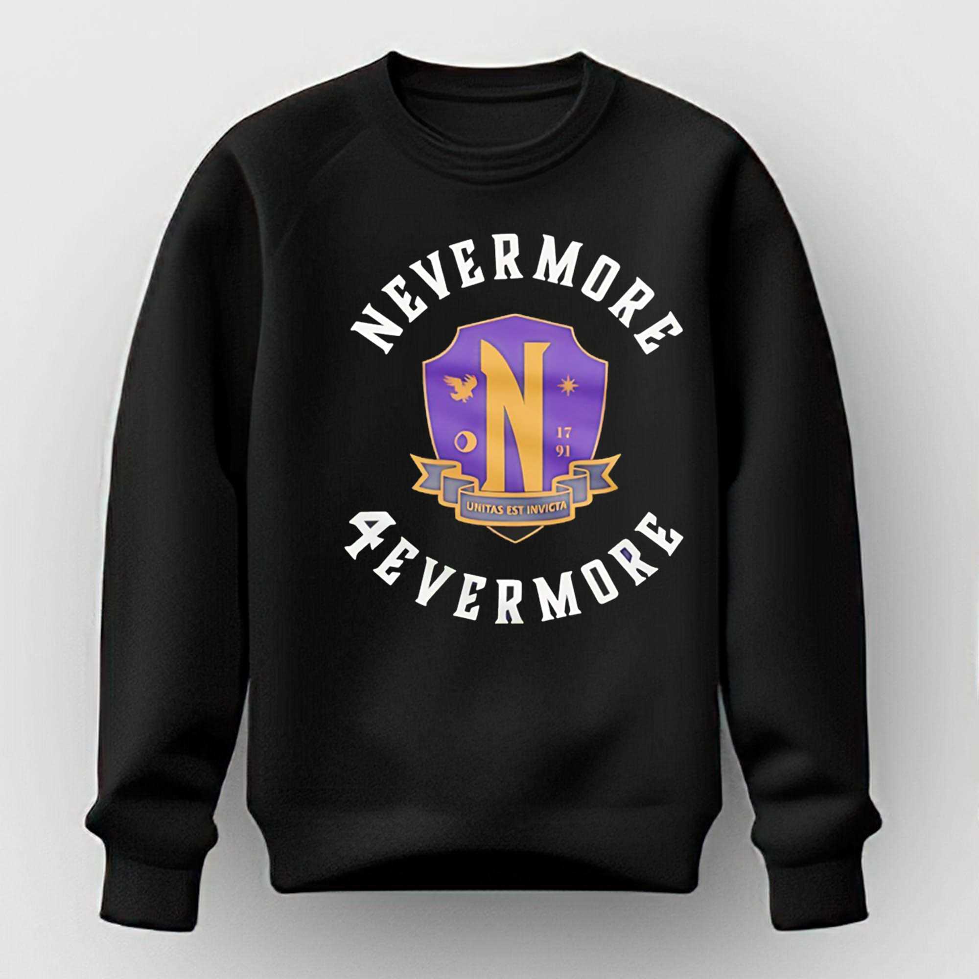 Wednesday Nevermore 4evermore Tee