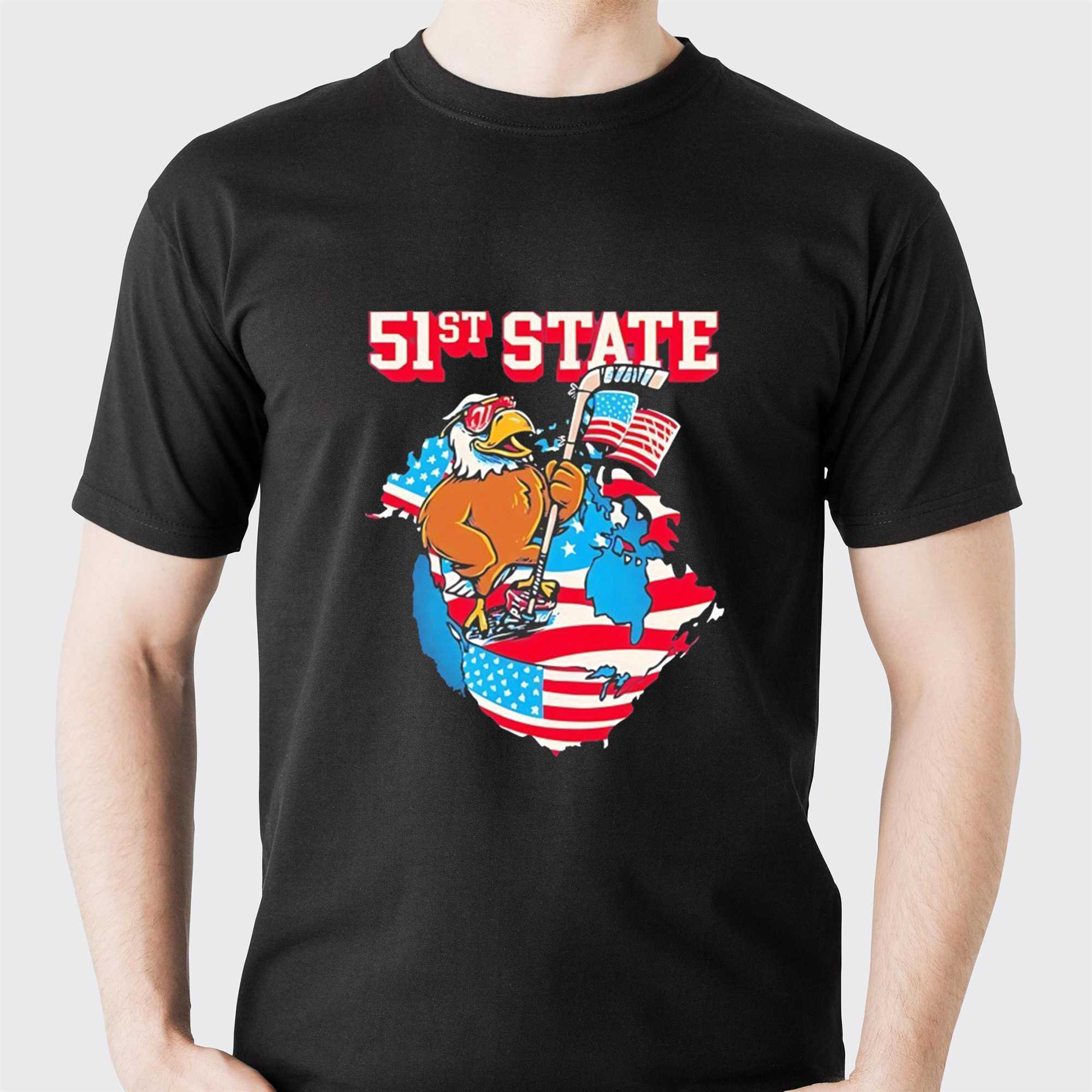 51st State Pocket American Eagle Pocket Tee